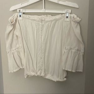 White off the shoulder Top